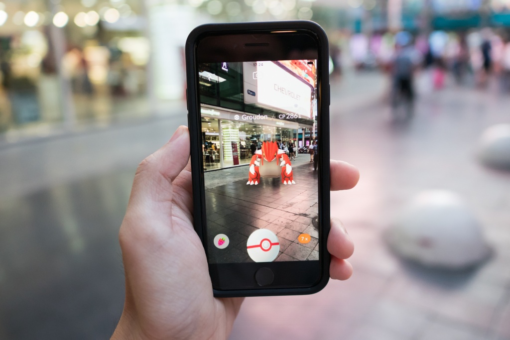 Augmented reality Pokemon Go